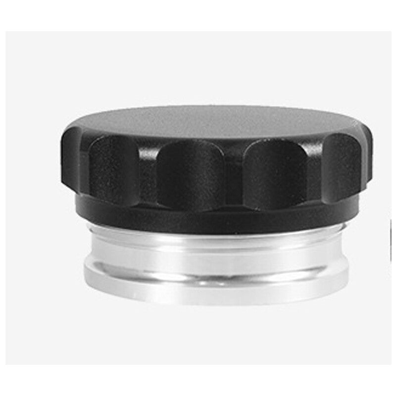 2-inch/2-inch welded blank filler neck cover oil fuel water tank black aluminum alloy