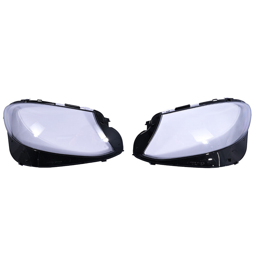 Left Right Headlamp Headlight Lens Cover for Mercedes E Class W213 2017-2020