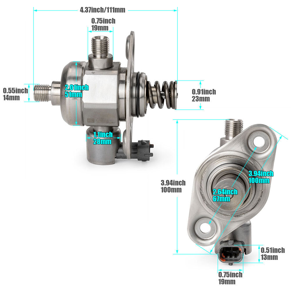 for Chevy Traverse for GMC Acadia for Buick Enclave 3.6L 09-17 High Pressure Fuel Pump
