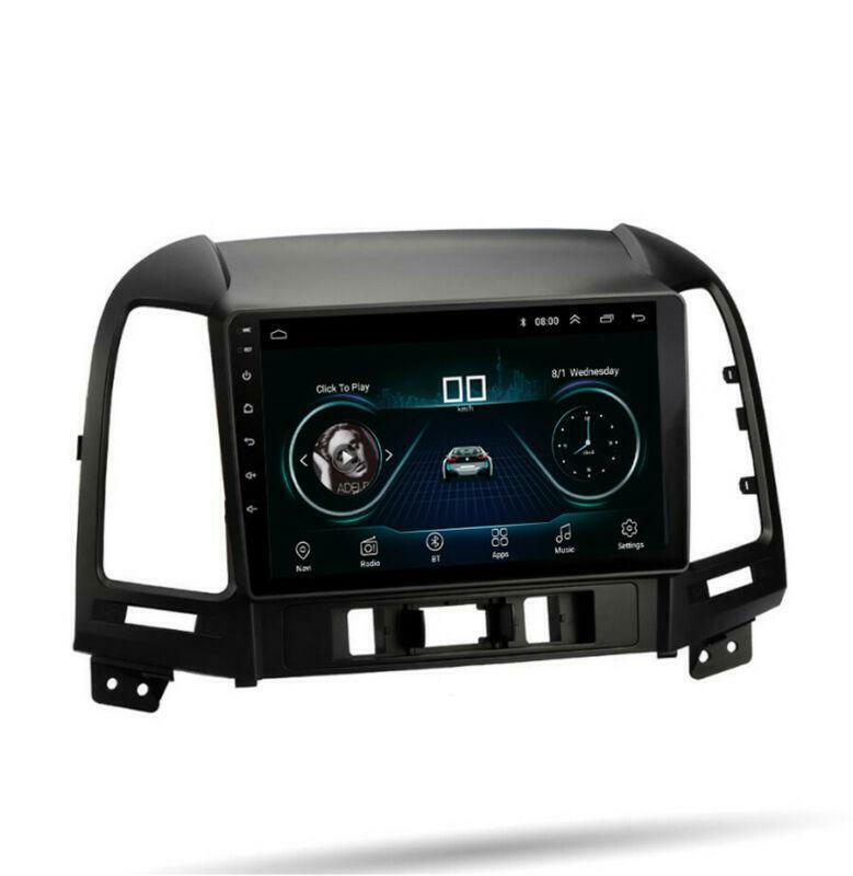 2005-2012 for Hyundai Santa Fe Stereo Radio GPS Player Navigation 9 Android 9.1