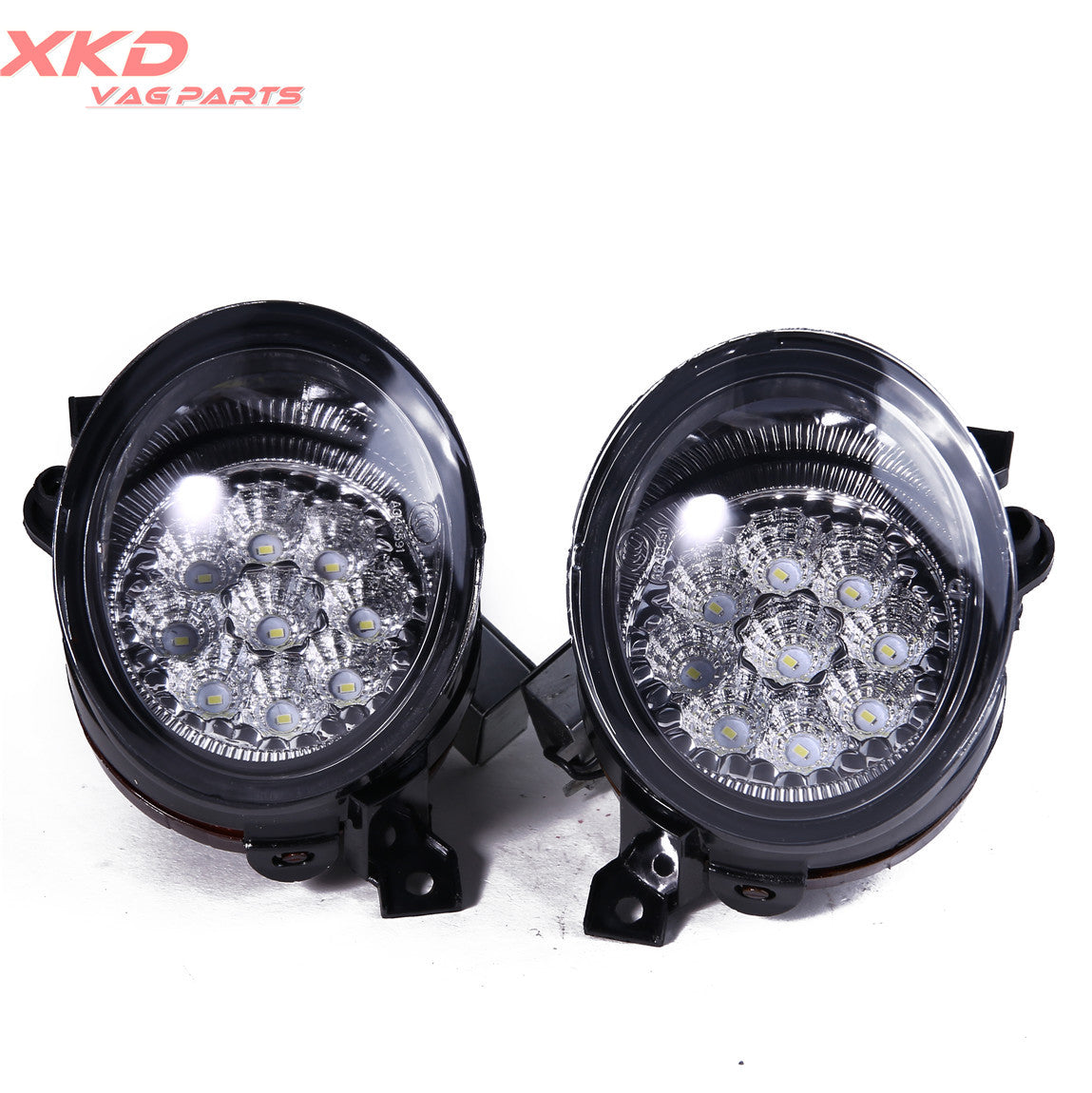 2 Front LED Clean Fog Lamp Light for VW for Golf for Jetta MK5 MKV Rabbit Up