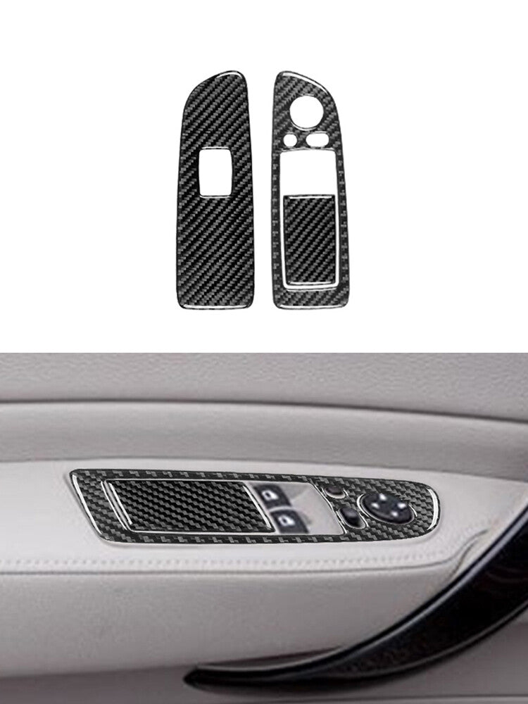 Carbon fiber window control panel for BMW 1 Series convertible E82/e88 2008-2013