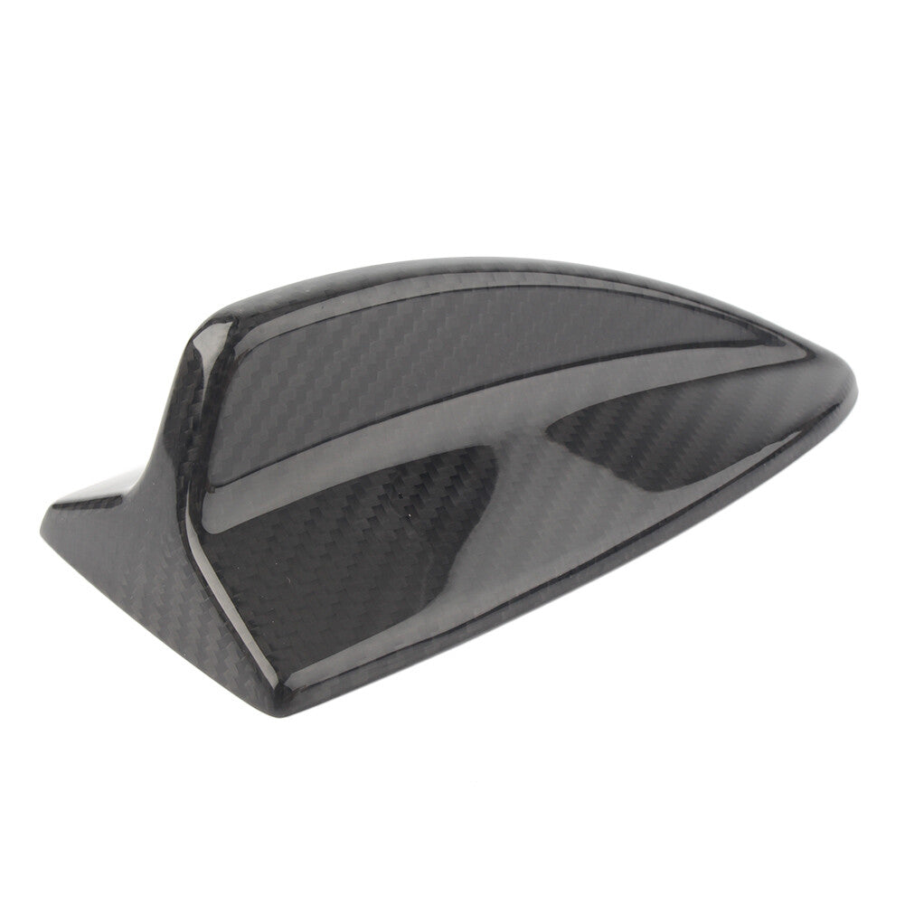 Shark Fin Antenna Decorative Cover Carbon Fiber Black fit for BMW E90 E46 E92 M3 CAR