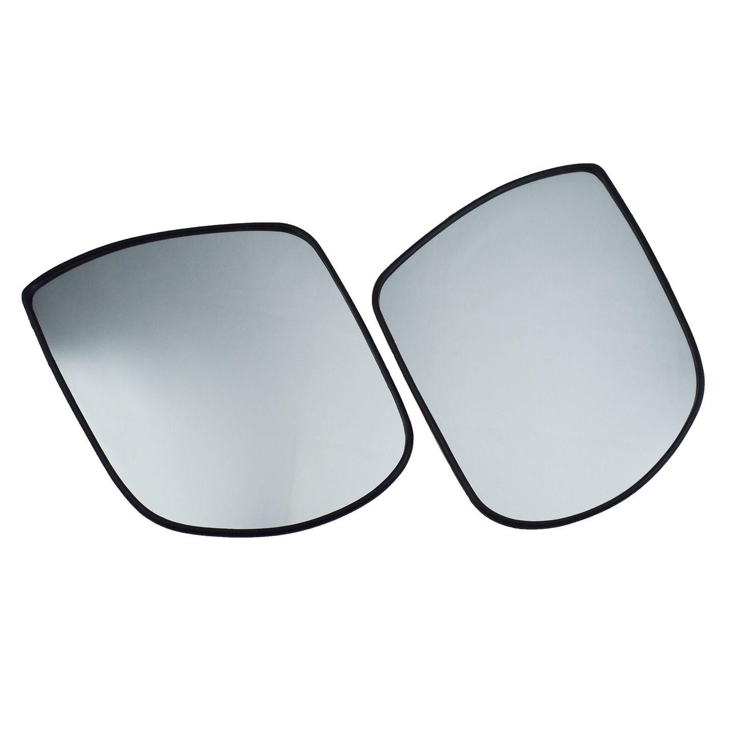 Left Right Side Glass Heated Mirror Glass W/Back for Hyundai Santa Fe 2007-12