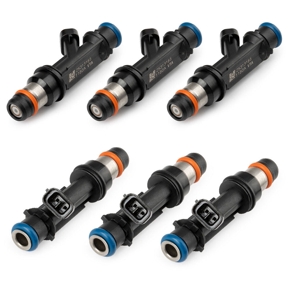 6pcs Fuel Injectors for Chevrolet Trailblazer 4.2L for GMC Envoy 4.2L 2002 2003 2004