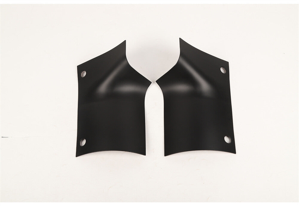 Matte Black ABS Engine Hood Wrap Angle Corner Trim for Jeep for Wrangler JL JT 2018+