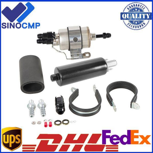 LS Fuel Filter Regulator EFI Fuel Pump Kit Returnless -6AN Engine Swap