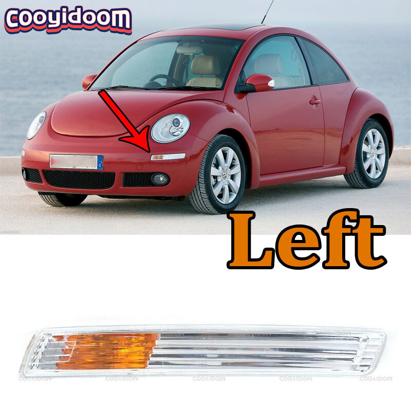 for VW Beetle 2006-2010 Front Lamp Daytime Running Lamp Bumper Turn Signal Light