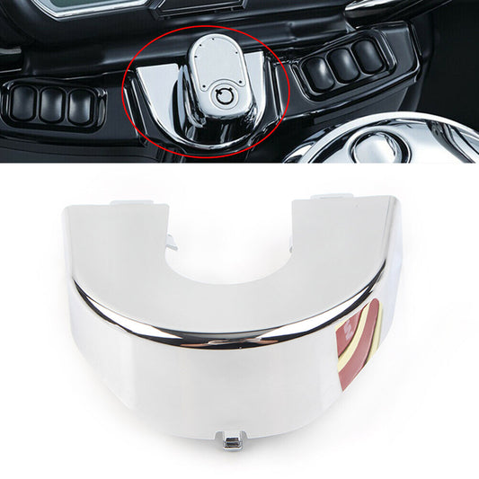 Chrome Ignition Switch Panel Trim Cover for Harley Road Glide FLTRX FLTRXS 2015+