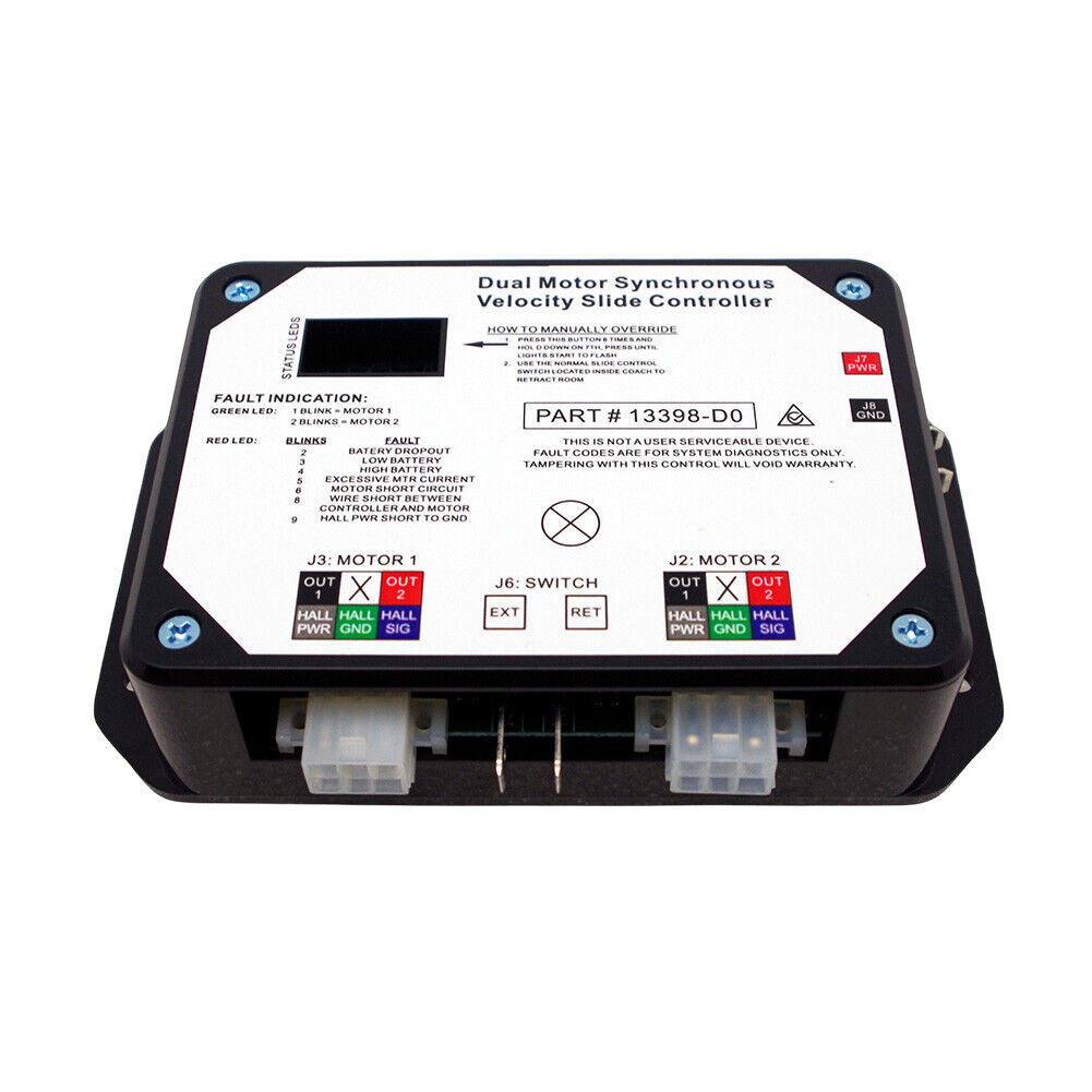 Dual Motor Synchronous Velocity Slide Controller For Lippert 13398-D0 V-Sync II