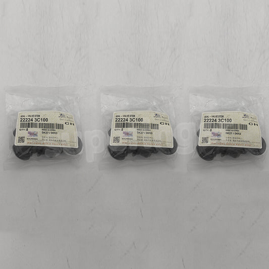 24-piece pack of engine valve stem oil seals for Kia Sorento Borrego Sedona 3.8L 222243C100