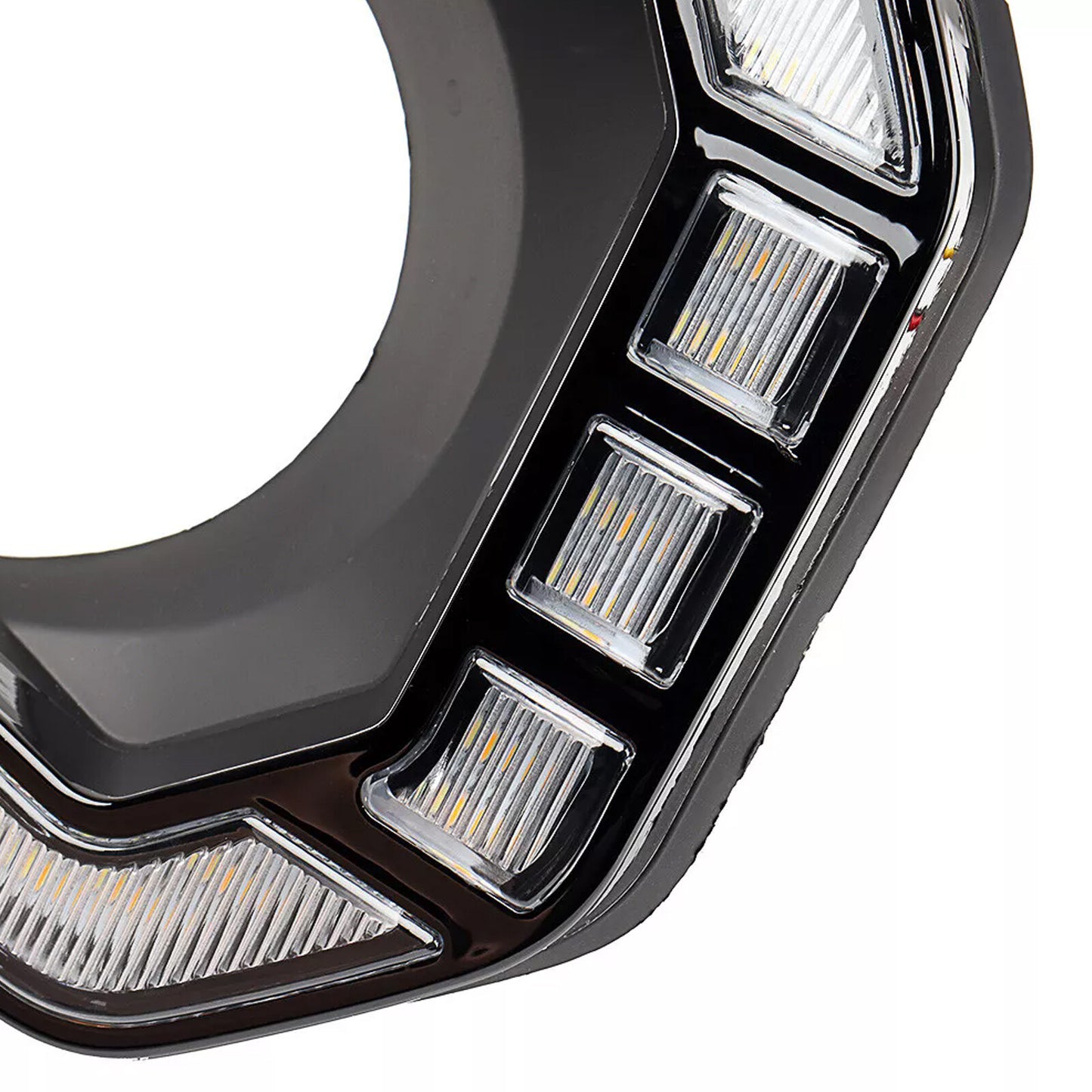 Applicable to 2016-2023 for Toyota Tacoma SR5 LED 2X DRL turn signal fog light cover