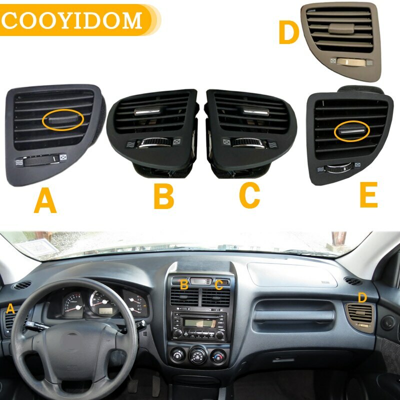 Left Center Air Vent Outlet Dashboard air conditioning outlet for Kia Sportage