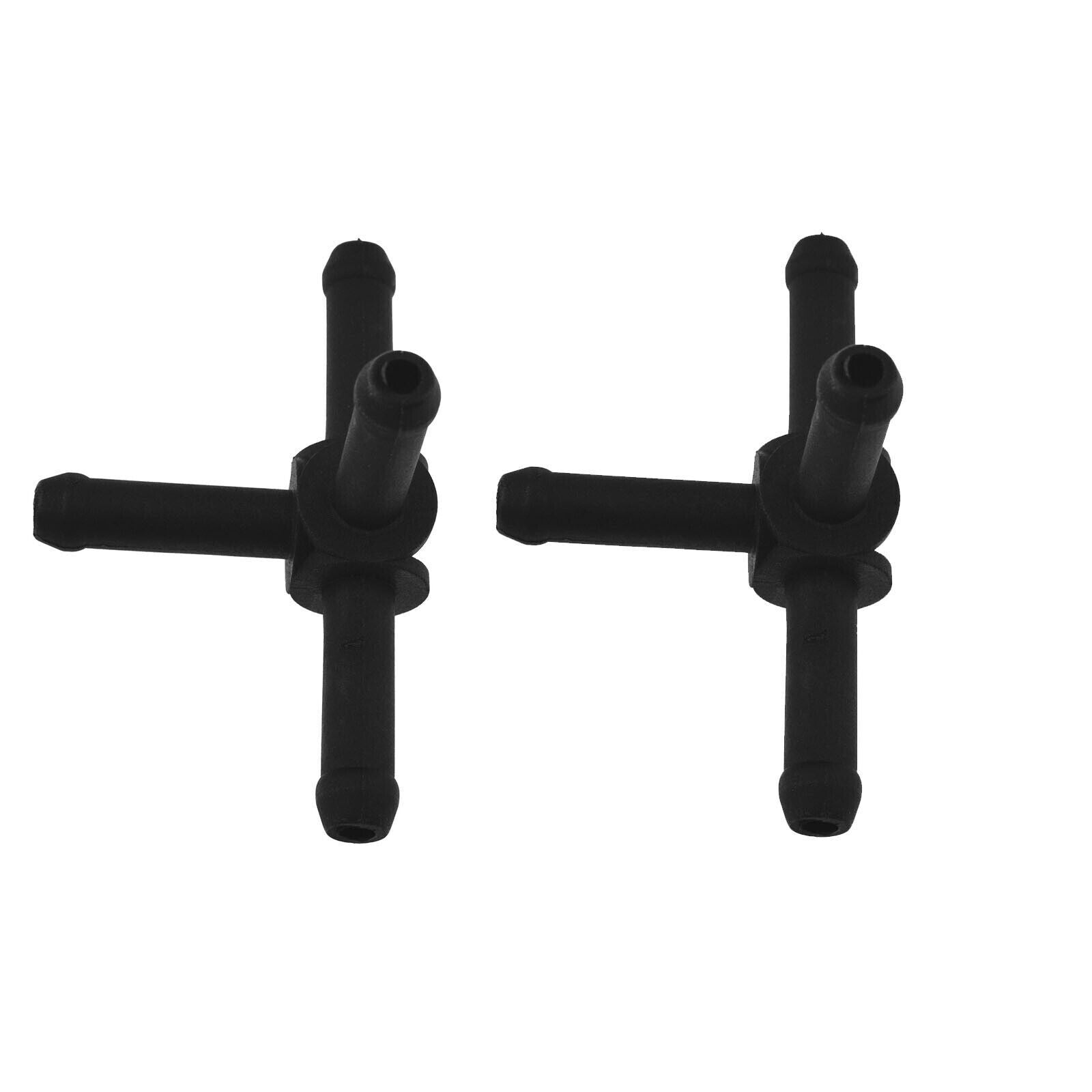 for VW Polo for Golf for Jetta for Bora for AUDI A3 S3 2Pcs Coolant Water Hose Outlet Connector