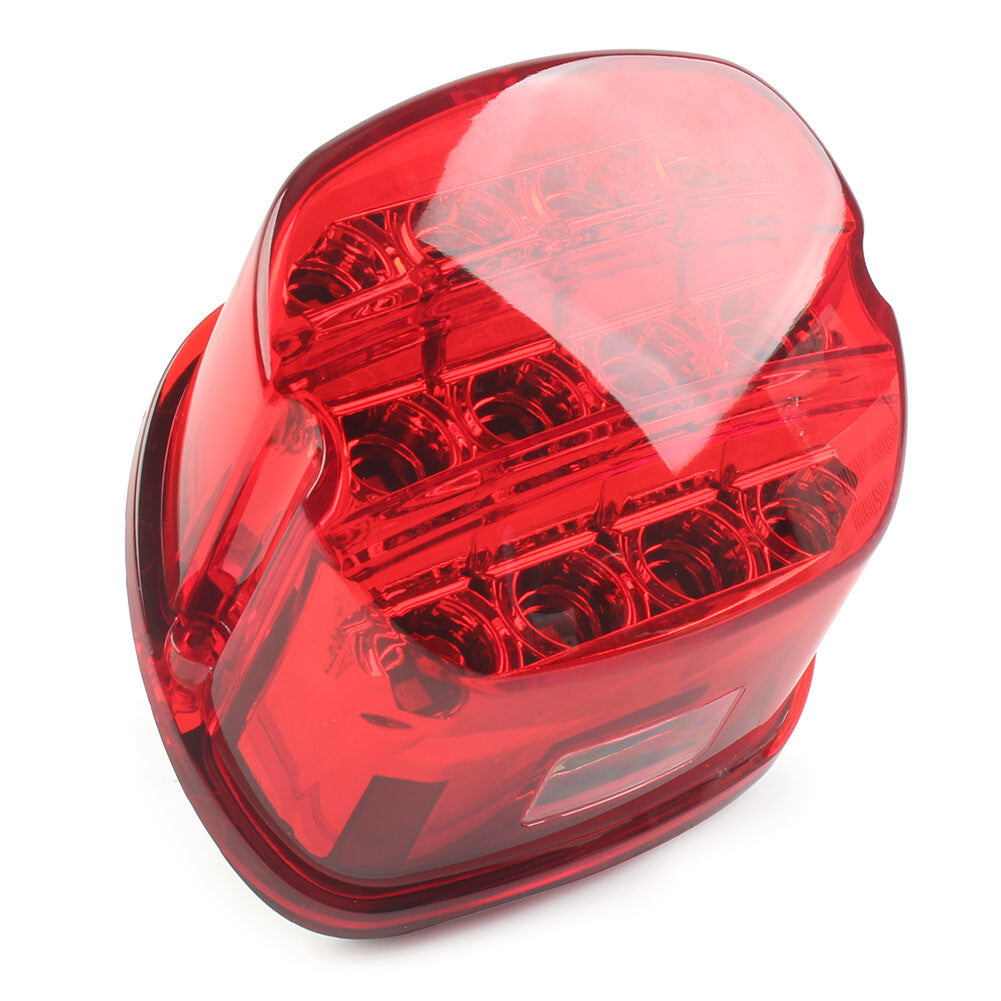 Lens LED Brake Tail Light Fit for Harley Electra Glide Fatboy Ultra Limited Dyna Red