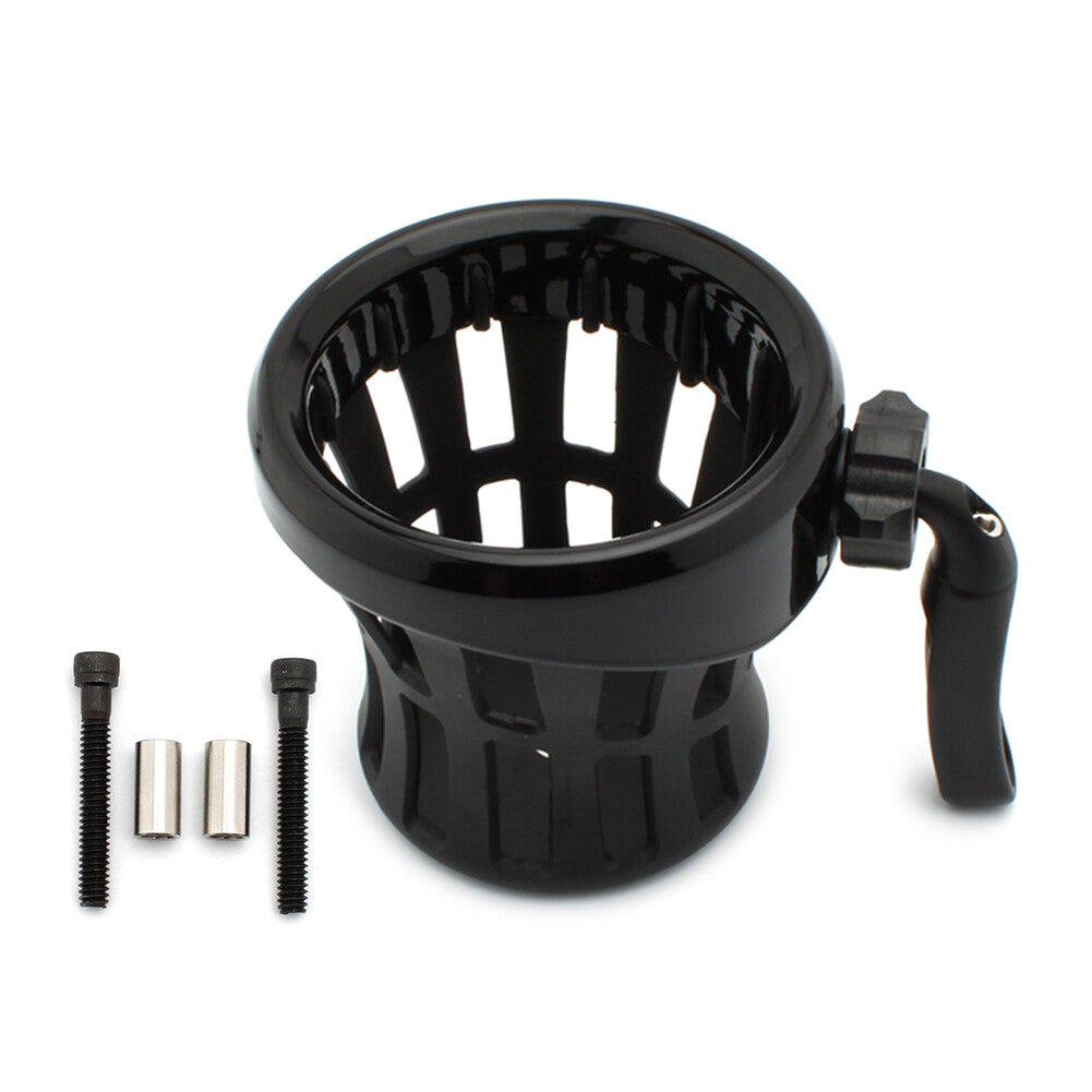 Motorcycle Handlebar Cup Holder Drink W/ Mesh Basket Mount Fit for BMW R18 Universal