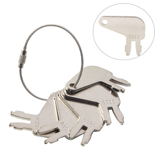 Master Disconnect Key 8398 8H5306 For Caterpillar CAT Equipment Battery 5PCS