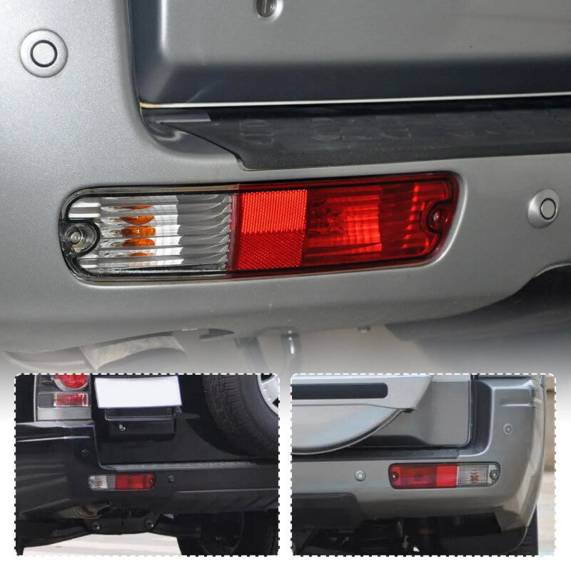 2x Rear Bumper Fog Light Tail Lamp Refit for Mitsubishi Pajero Montero 2003-2006
