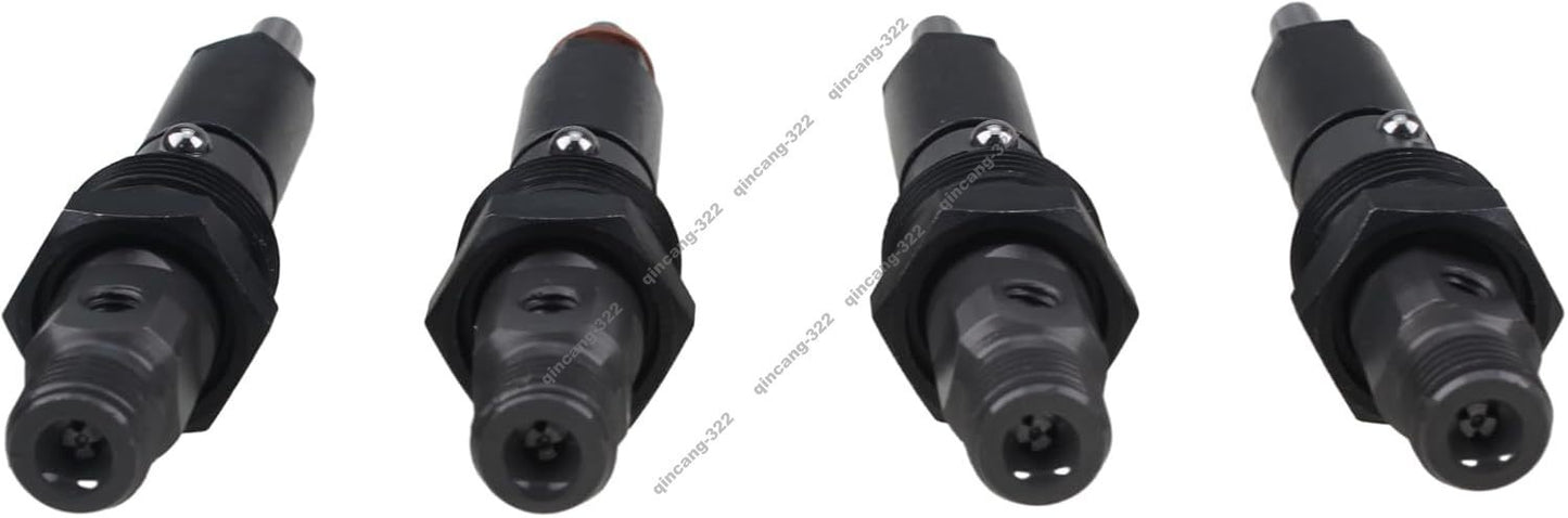 4 Pcs Fuel Injector 6732-11-3402 for Komatsu S4D102E 3.9 Engine