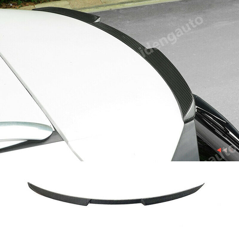 for LEXUS NX200t NX300h 300 2015-2020 Carbon Fiber Rear Trunk Roof Wing Spoiler
