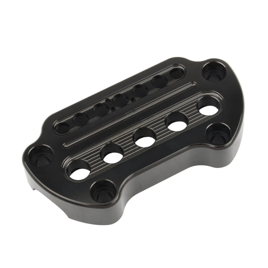 for Harley Sportster 883 1200 Iron Dyna Motorcycle Indicator Handlebar Top Clamp
