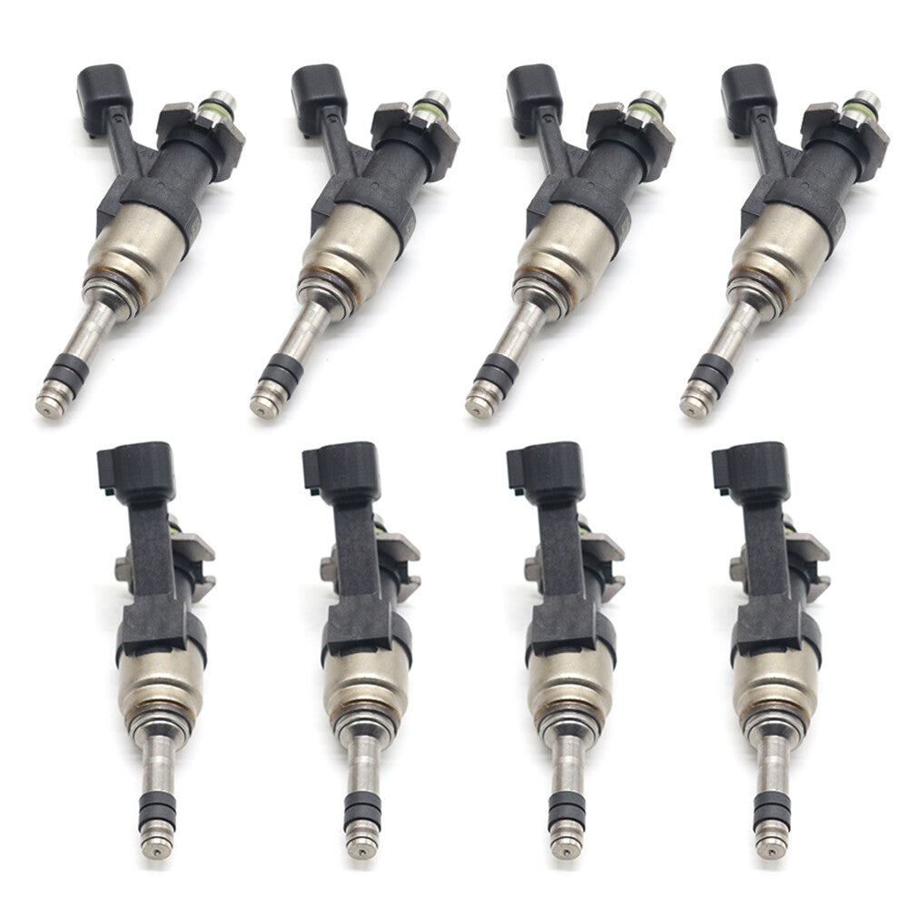 Set of 8 For GM Fuel Injector 12668393 For 2014-18 for Chevy for Cadillac Camaro SS 6.2L