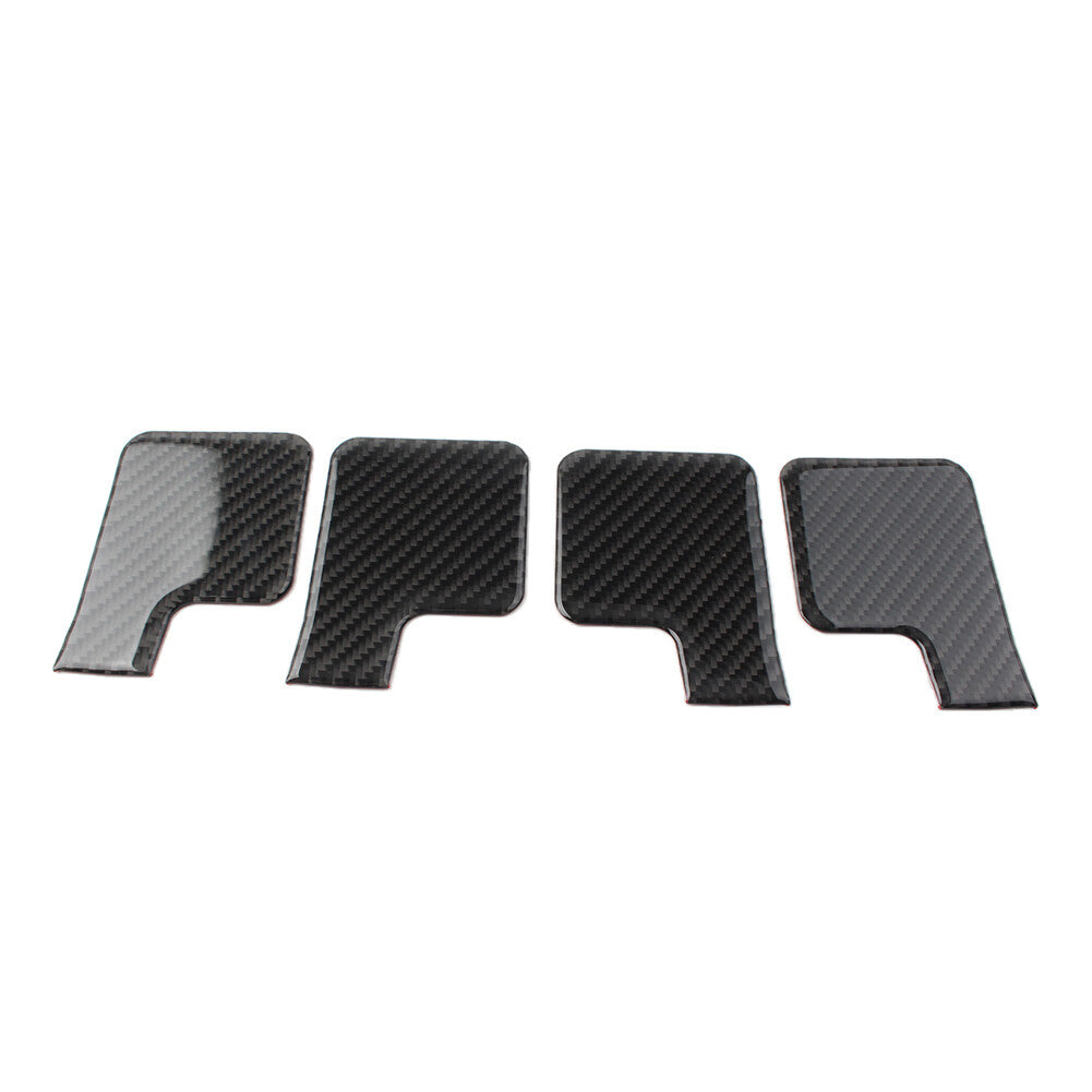 4 Pcs Interior Inner Door Handle Bowl Cover Trim for Jeep for Wrangler JK 2011-2017