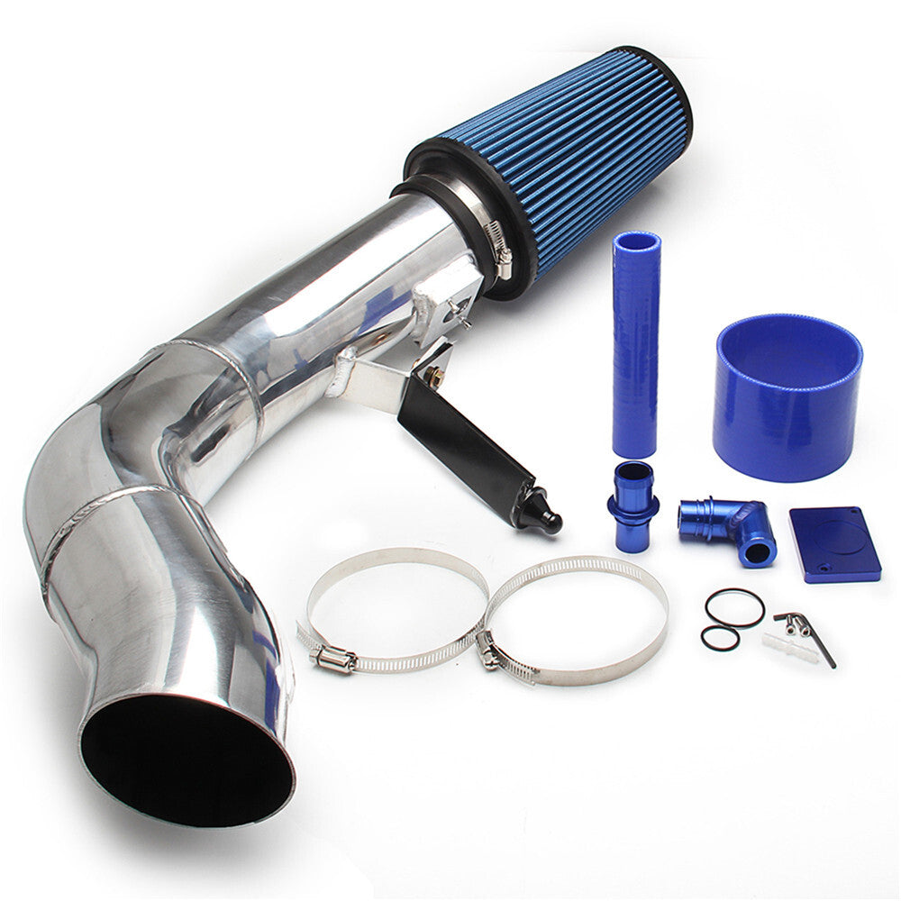 1set Oiled Cold Air Intake Kit For F250 6.0L V8 Diesel 2003-2007 CNC