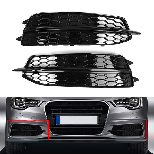 Front Bumper Lower Grille 4G0807681D 4G0807682D for Audi A6 C7 S LineS6