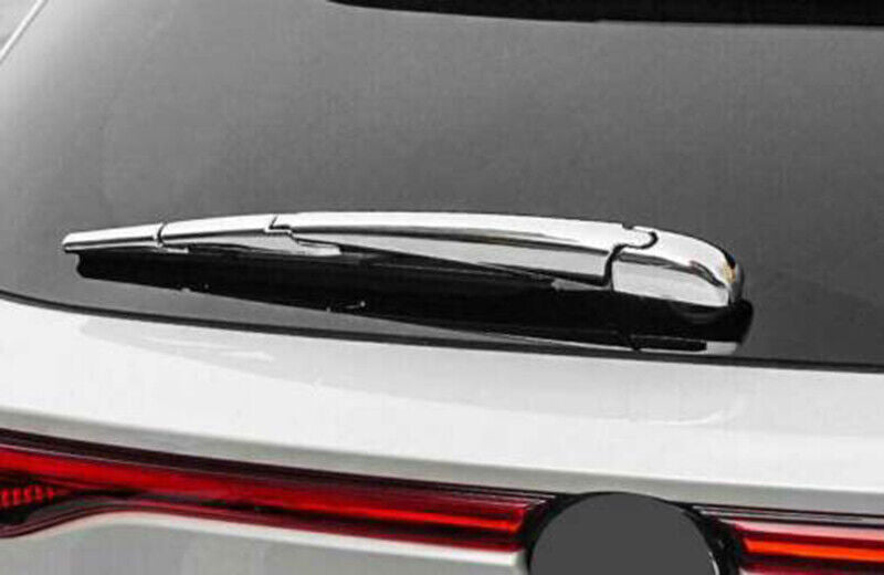 Chrome Rear Window Rain Wiper Cover Trims Decor ABS for Toyota Venza 2021-2023