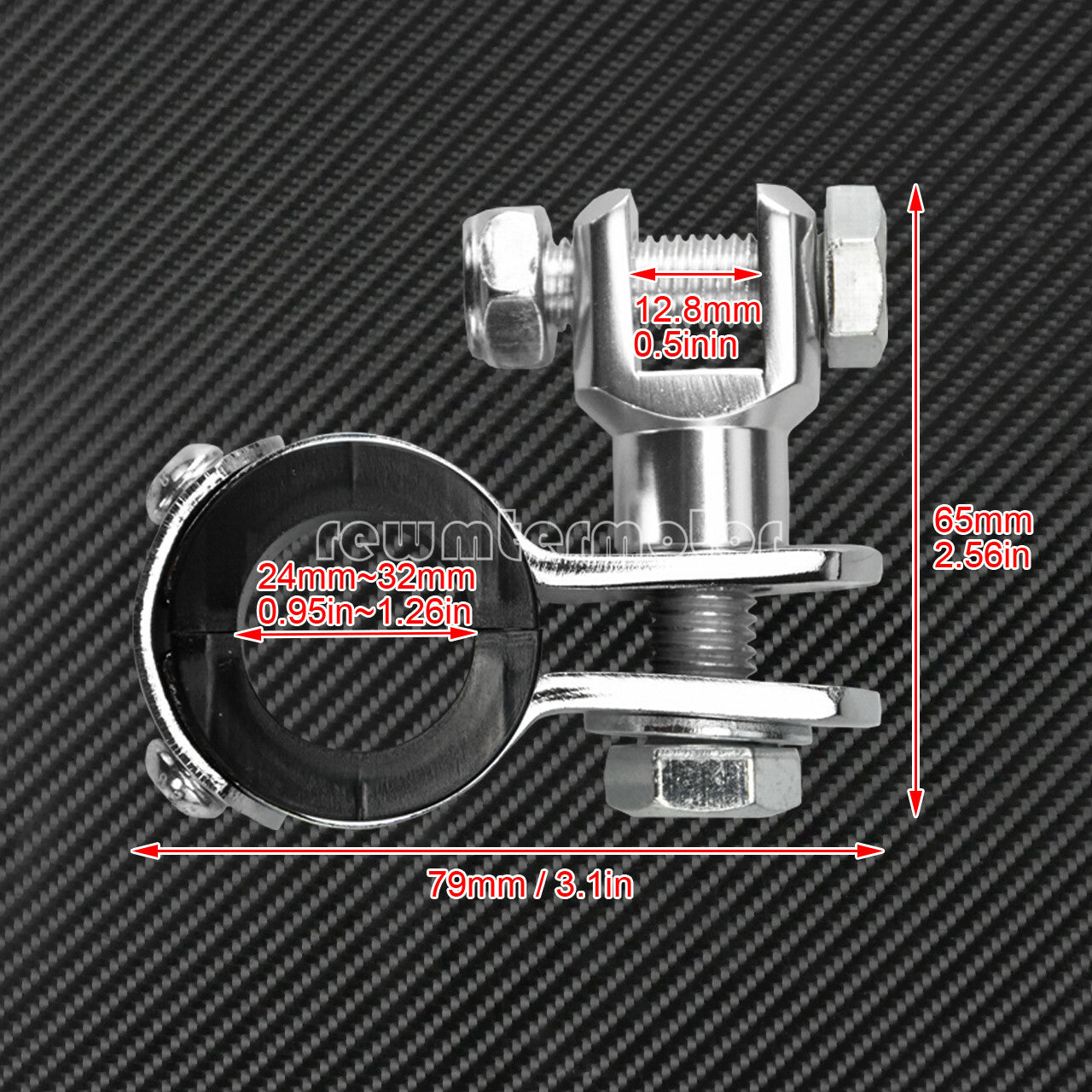 Chrome 1-1/4 Tubes Engine Guard Highway Footpegs Mounts Clamps Fit for Harley