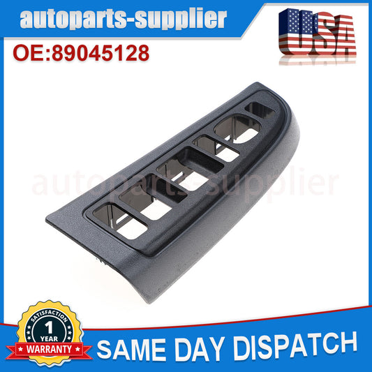 Master Window Switch Bezel for Chevrolet Silverado for GMC for Sierra 1500 2500 3500 (Left Side)