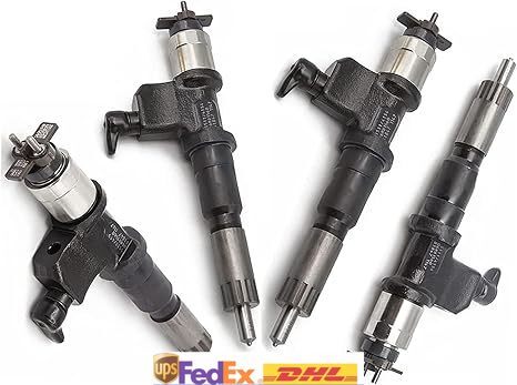 4X Fuel Injector 095000-5511 8-97630415-1 for Isuzu Diesel Engine 6WF1 6WG1 6UZ1
