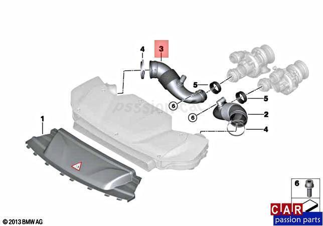 Exhaust Pressure Sensor DPF 8200741147 for Renault Laguna MK3 Scenic III