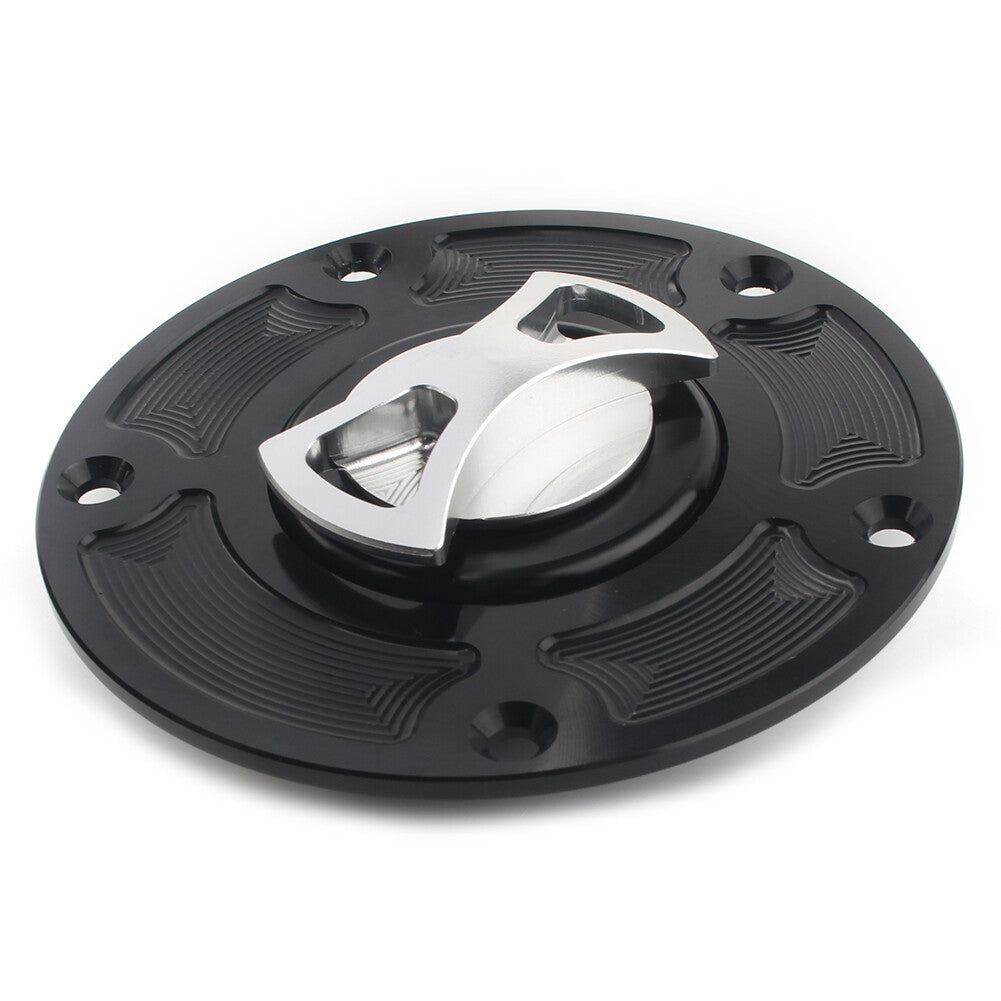Fuel Gas Tank Cap Cover Motorcycle Fit for Ducati Panigale 899 959 1199 1299 Sliver