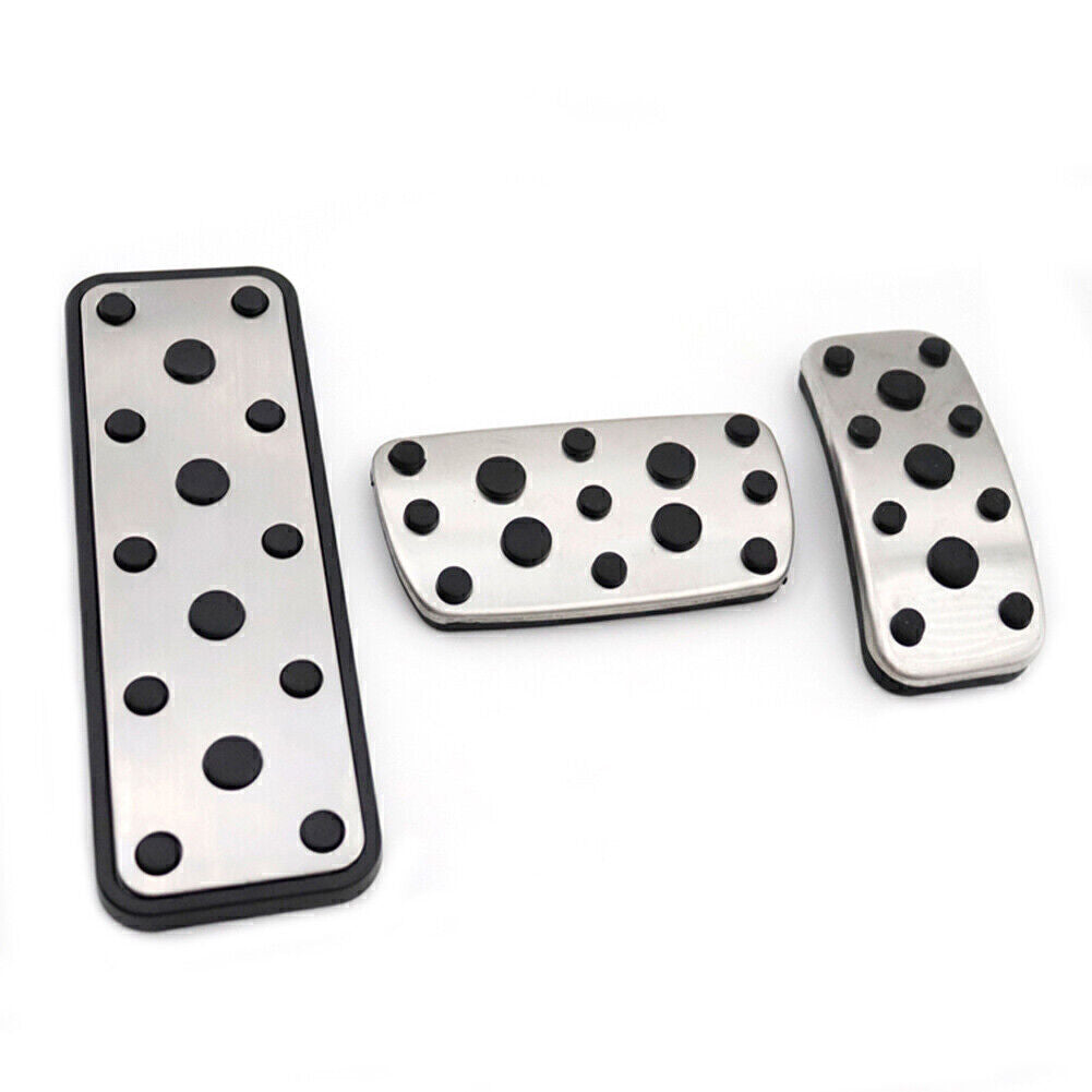 3X Foot Gas Brake Pedals Cover Fit for Subaru Legacy Outback Impreza Fitester 06-18