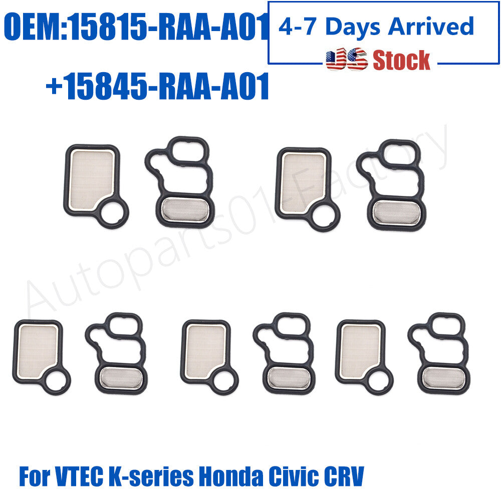 5Set Solenoid Valve Gasket Repair Kit for VTEC K-series for Honda for Civic CRV Accord