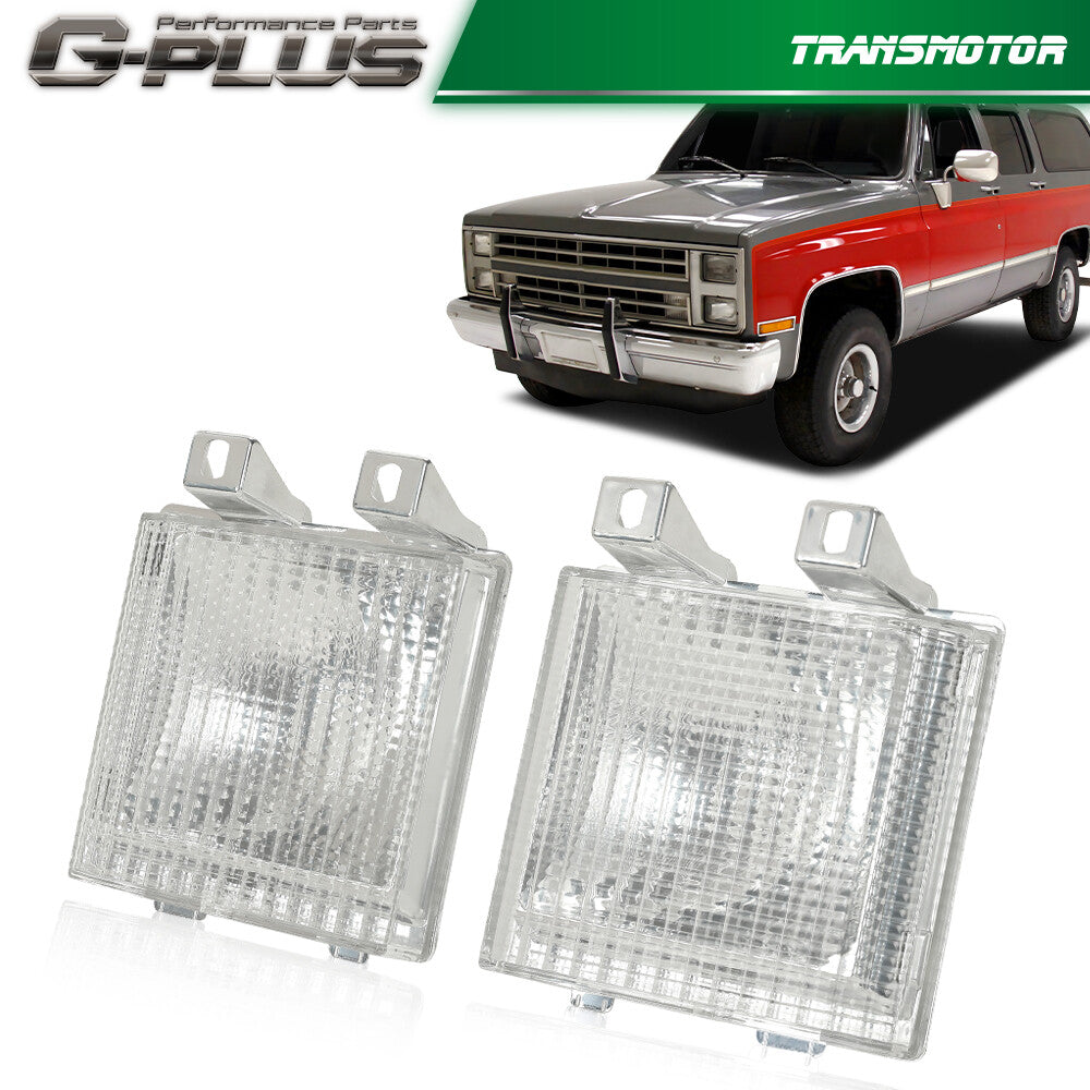 A pair of turn signal corner marker lights are suitable for Chevrolet for GMC pickup trucks.