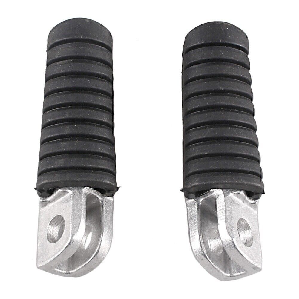 Rider Front Foot Pegs Footrest Footpegs Fit for KAWASAKI Z1000 Z750 2003-2006 Black