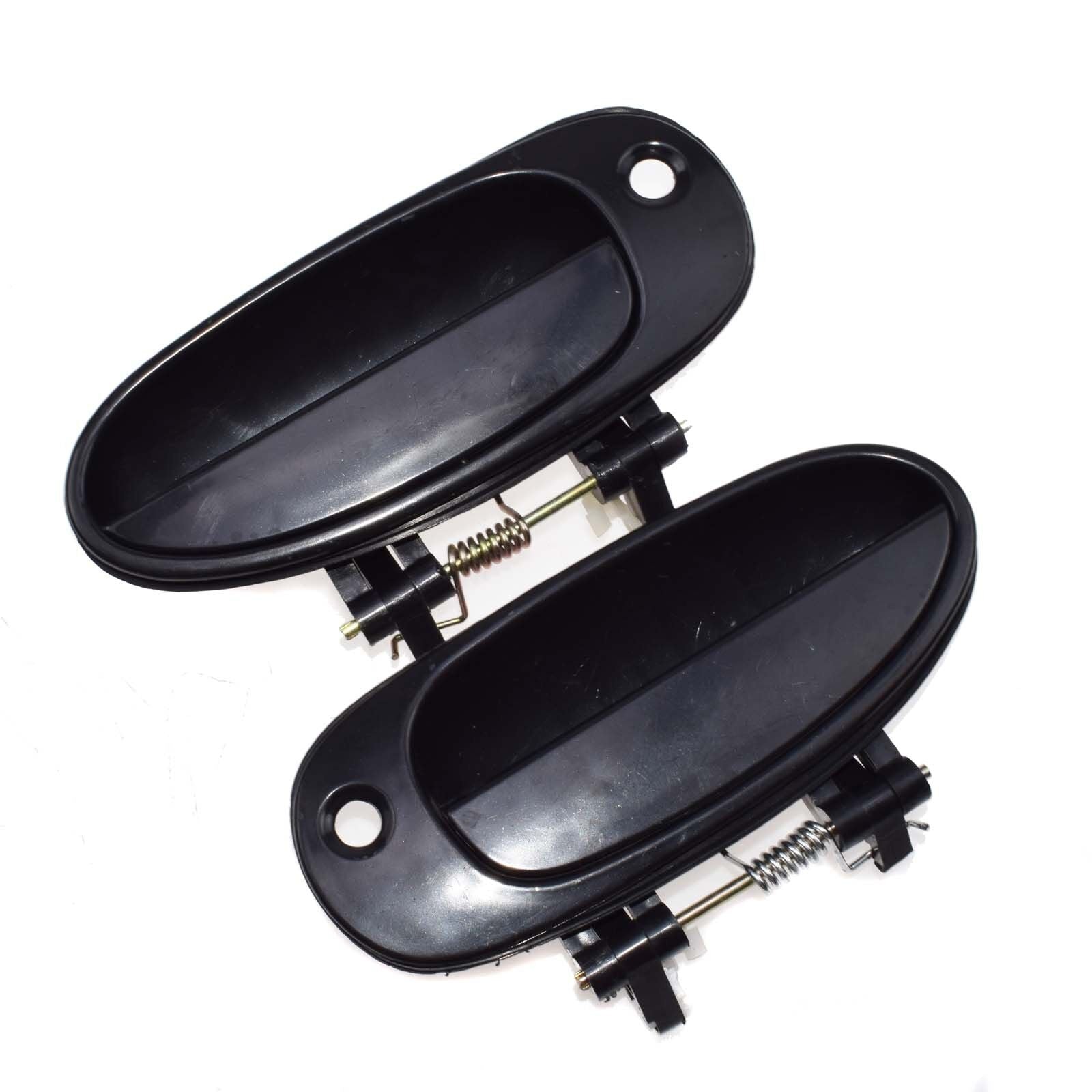 For 1998-01 for Kia Sephia 00-01 Spectra 2Pcs Left Right Outside Door Handle Black