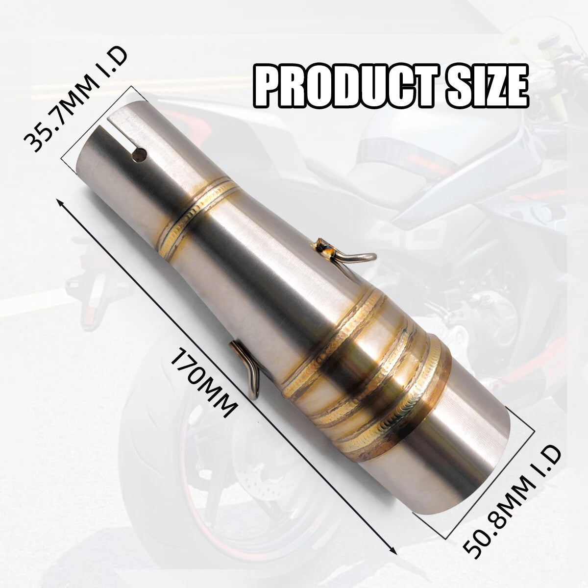 Exhaust Muffler Tail Pipe Motorcycle Escape Link Pipe For Z250 Ninja300 NINJA250