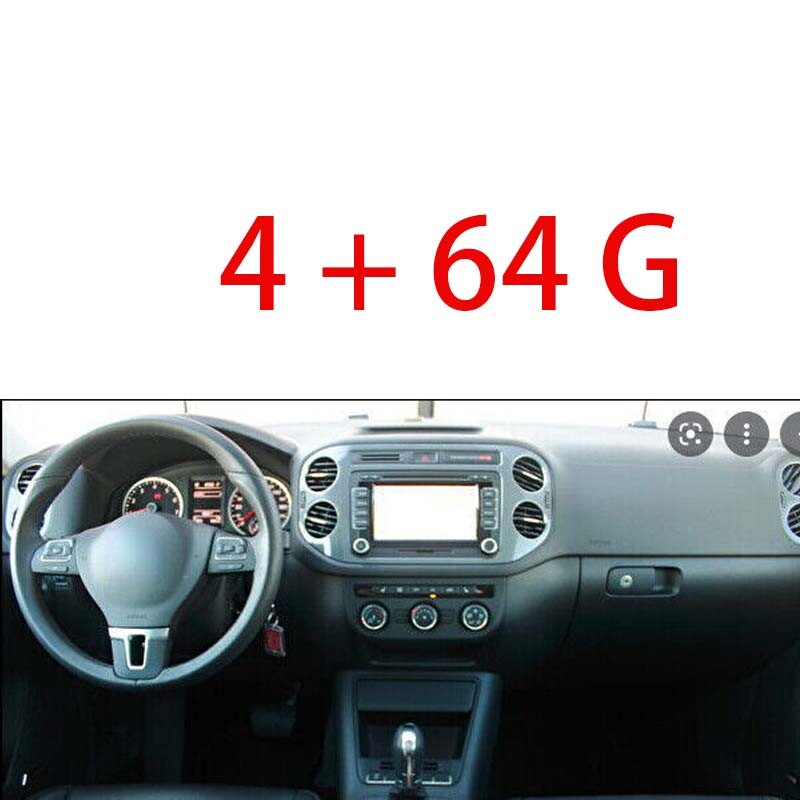 Car Android GPS 4+64g radio 10-17 Navigation Wifi 9.7 for Volkswagen for VW for Tiguan