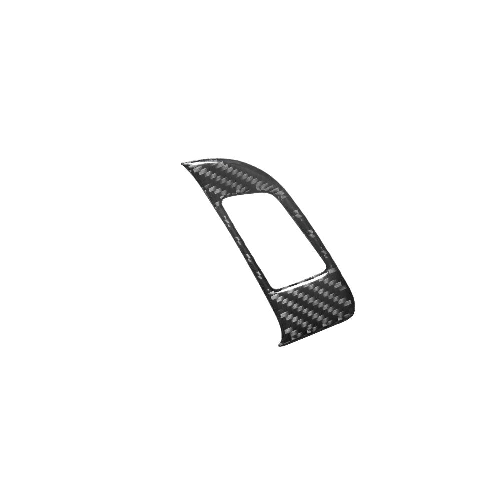 Double Flashing Lamp Button Trim Cover Decor Carbon Fiber for Audi Q5 2009-2017