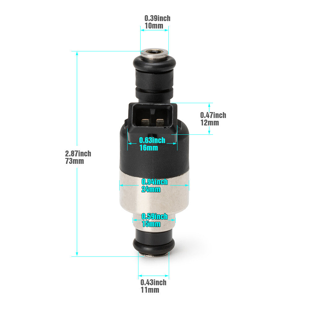 6X 17089569 Flow Matched Fuel Injectors for 1985-93 for Chevrolet for Chevy 2.8 3.1 3.3
