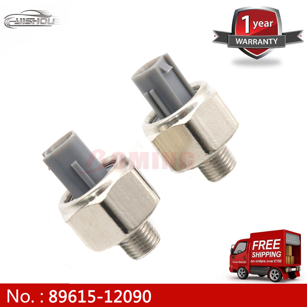 89615-12090 new Door Knock Sensors (2 pieces) Suitable for Toyota for Camry Highlander, for Lexus ES300, GS300