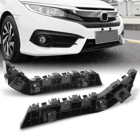 Bumper Retainer Bracket Set of 2 for Honda for Civic 2016-2018 Front LH and RH Cover