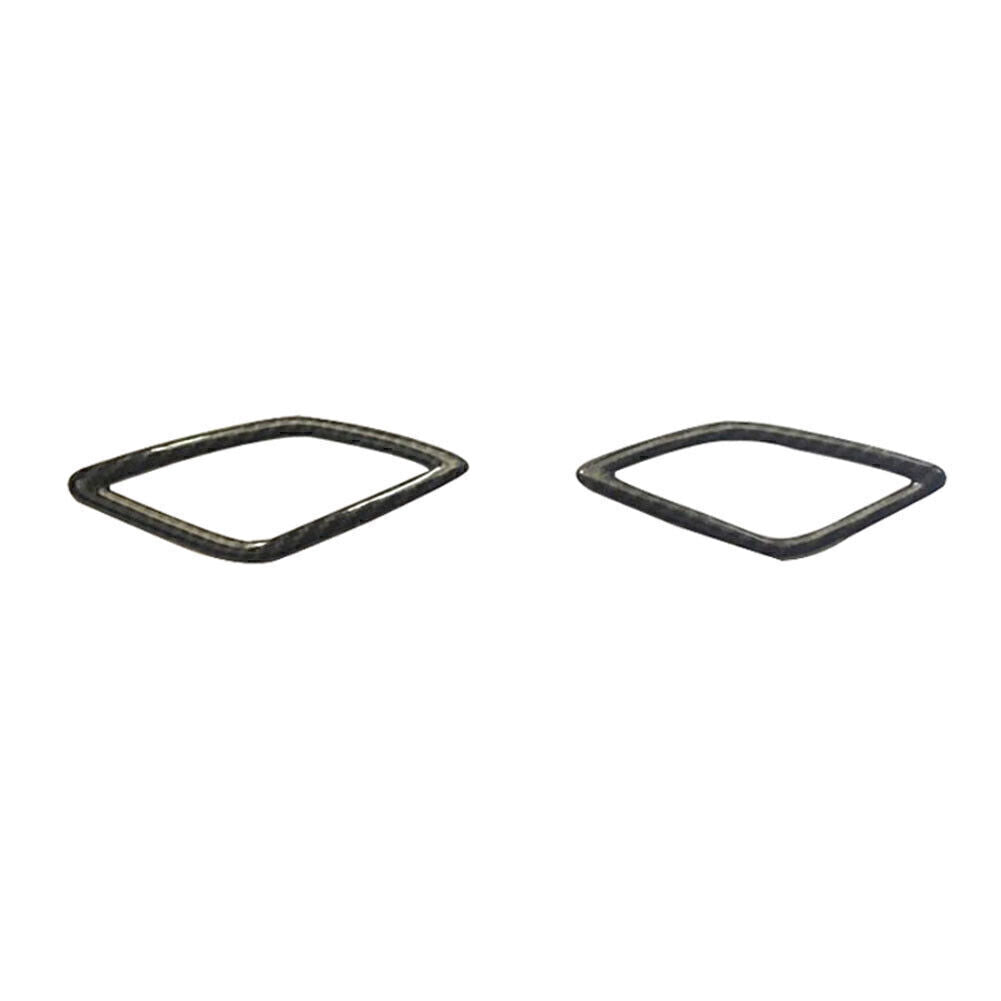 Carbon Fiber Car Inner A-Pillar Speaker decor Cover Trim Fit for Volvo XC40 18-2020