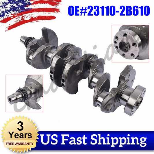 23110-2B610 Crankshaft for Kia Soul LX, Rio SX, LX EX, for Hyundai for Veloster Accents