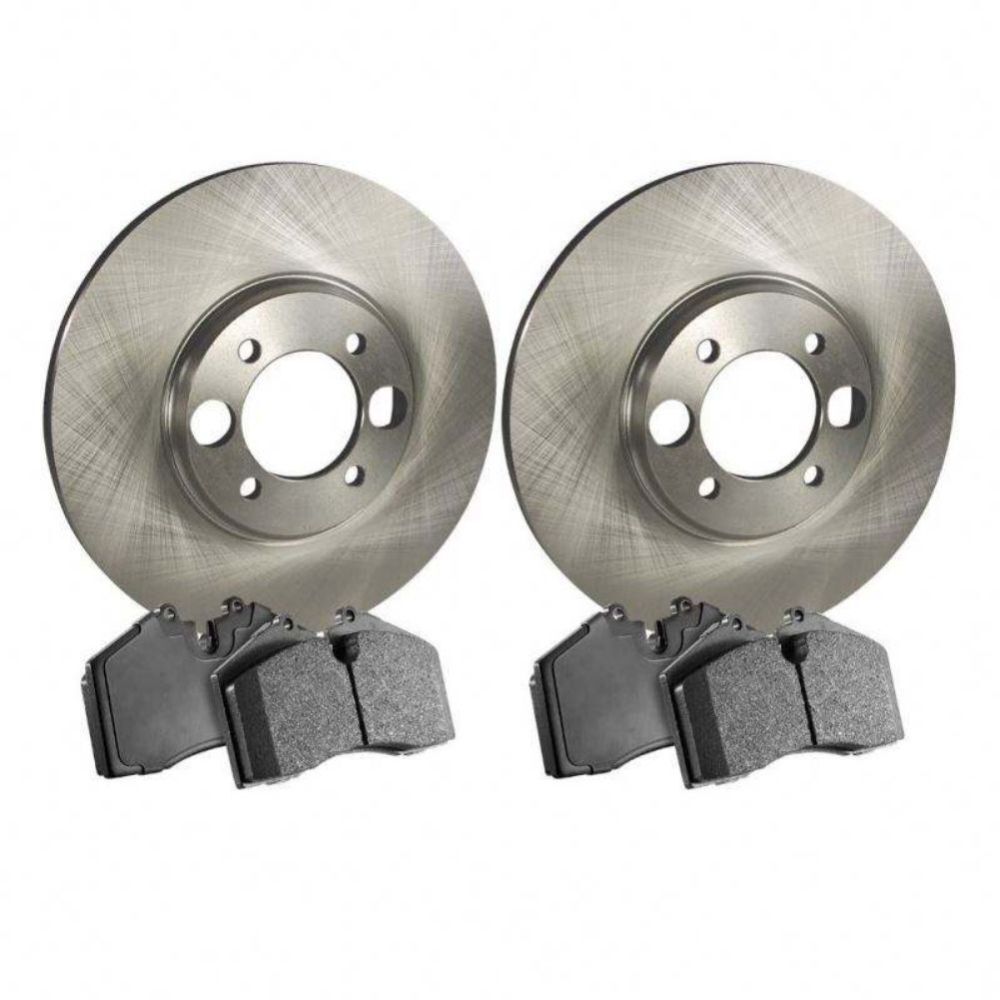 Front Brake Disc Rotors Kit For 2008-2012 for Mercedes-Benz C350 2010-2012 E350