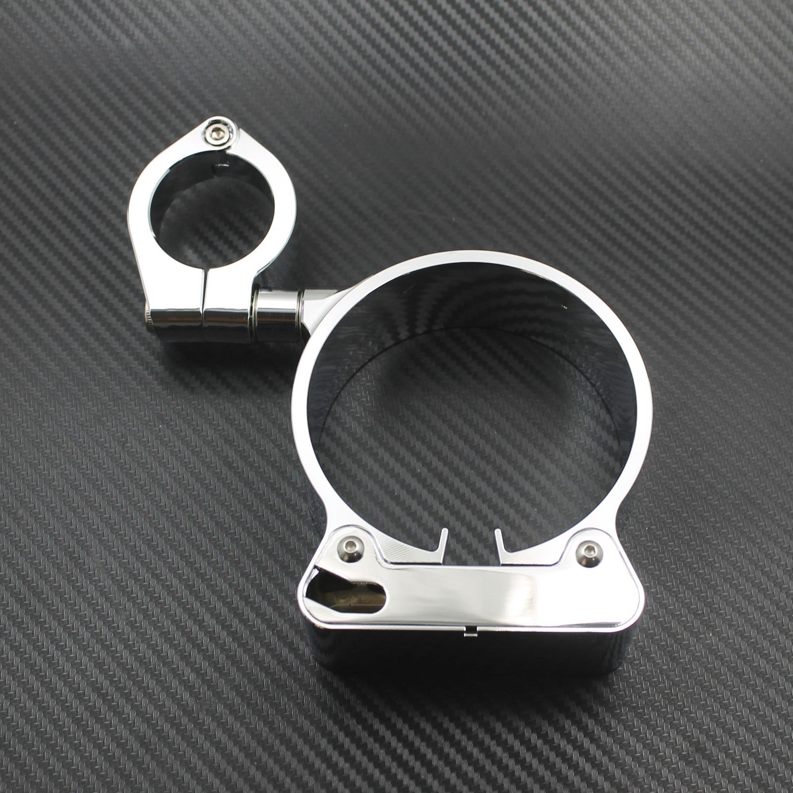 39mm Chrome Side Speedometer Relocation Bracket Fit for Harley Sporster 883 1200